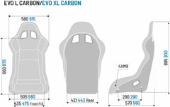 Sparco Evo L Performance Carbon Racing Seat