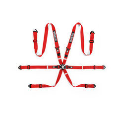 Sparco Competition H-2 Endurance 6-Point Racing Harness