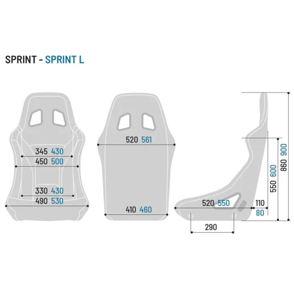 Sparco Sprint Racing Seat - Image 7