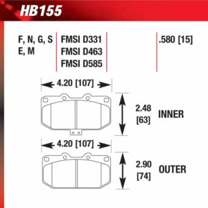 Hawk HB155.580