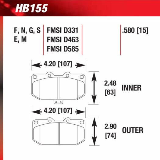 Hawk HB155.580