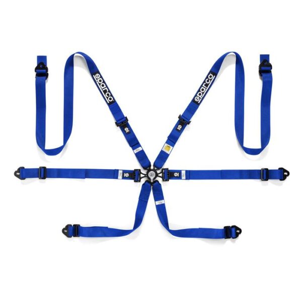 Sparco FIA Hans Endurance 6-Point Racing Harness - Image 2